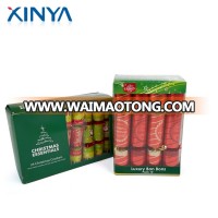 XINYA Wholesale Custom Colorful Pape Christmas Crackers Bon Bons With Small Gifts