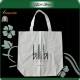 Fashion Popular OEM Durable Natural Cotton Tote Shopping Bag