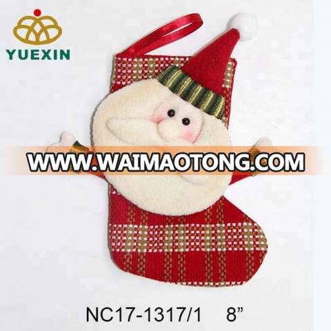 Best Selling Christmas Sock Decorative Indoor Stocking for Kids Present